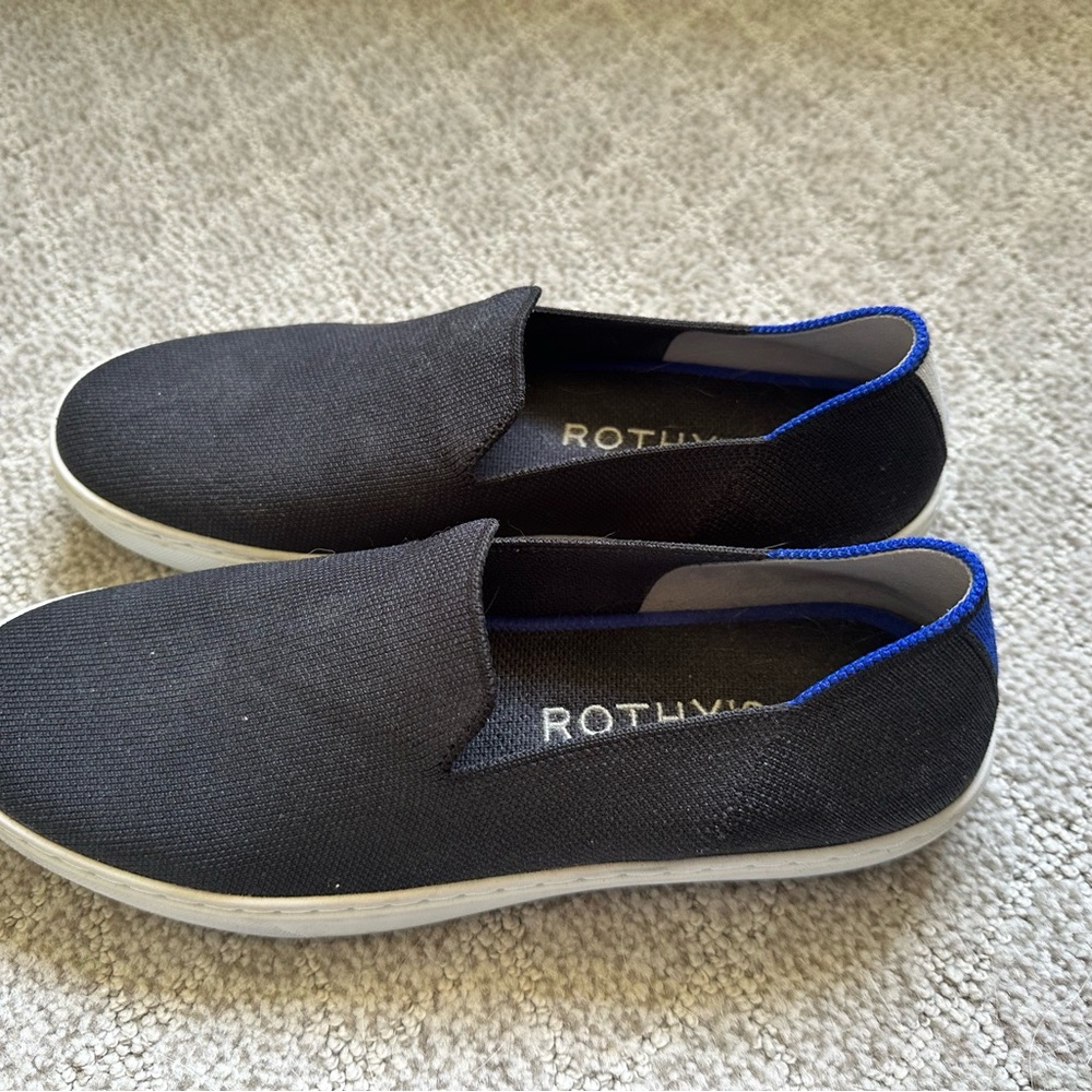 Rothy's women’s Black Slip-On Shoes